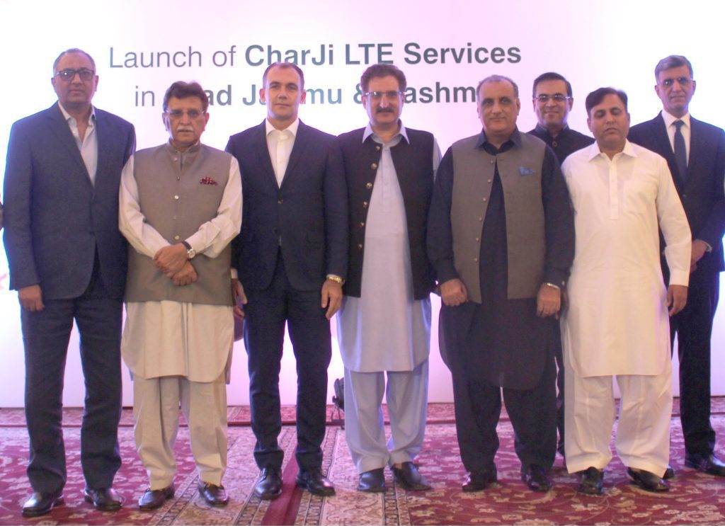 PTCL Launches Charji 4G LTE Services in Azad Jammu & Kashmir