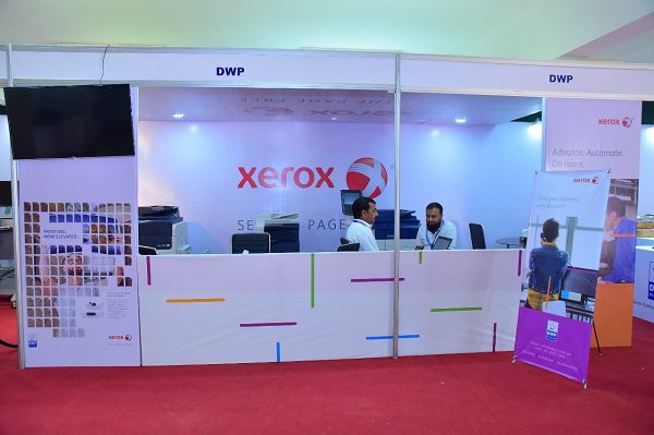 DWP Group along with its partner Xerox Ltd. participated in the PrintPak Exhibition 2017