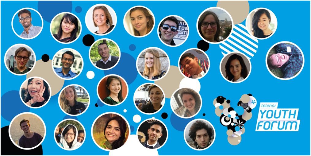 24 young leaders to start change at Telenor Youth Forum in collaboration with Nobel Peace Center