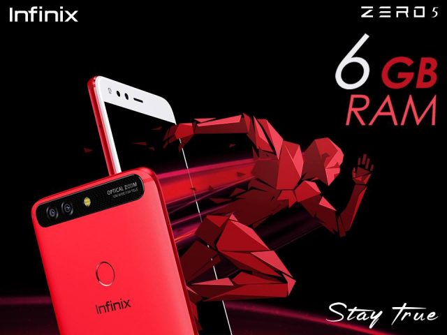 Infinix latest flagship smartphone, Zero 5, exclusively available on Daraz.pk