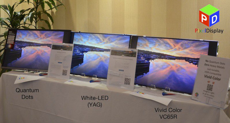 New Vivid Color HDR technology, for thinner, brighter, more colorful experience