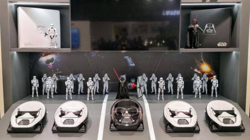 Star Wars Vaccum Cleaners (Now who wouldn’t love a Darth Vader themed vacuum cleaner sucking the dirt out of your home)