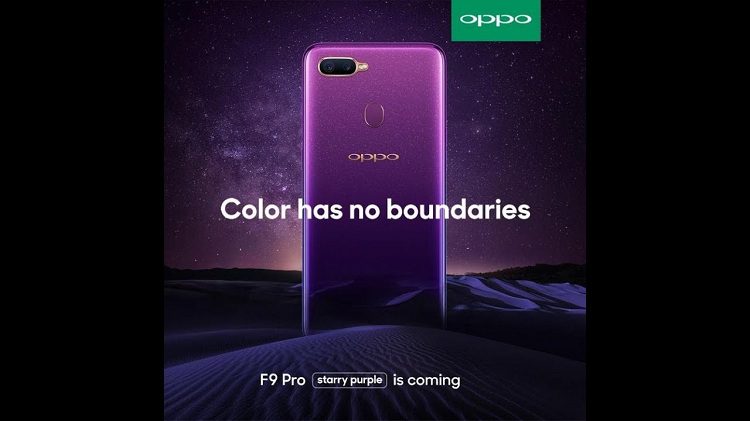 OPPO to Launch its most anticipated F9 ‘Starry Purple’ Edition in Pakistan