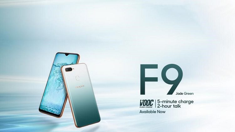 OPPO F9 Jade Green Limited Edition is now available at your nearest retail outlets