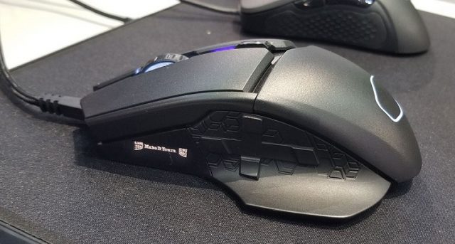Cooler Master new mouse flaunts a D-pad for MMO games and an OLED show