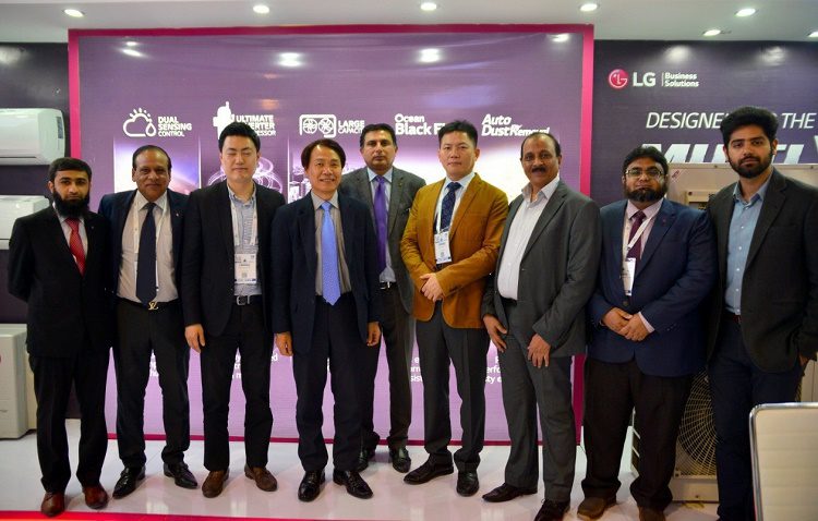 LG Electronics displays its latest portfolio of Air Solutions in Pakistan - during HVACR Expo Conference