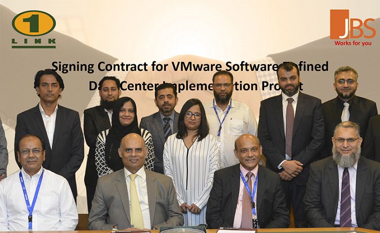 Jaffer Business Systems & 1LINK Sign Contract for VMware Based SDDC (Software Defined Data Center)