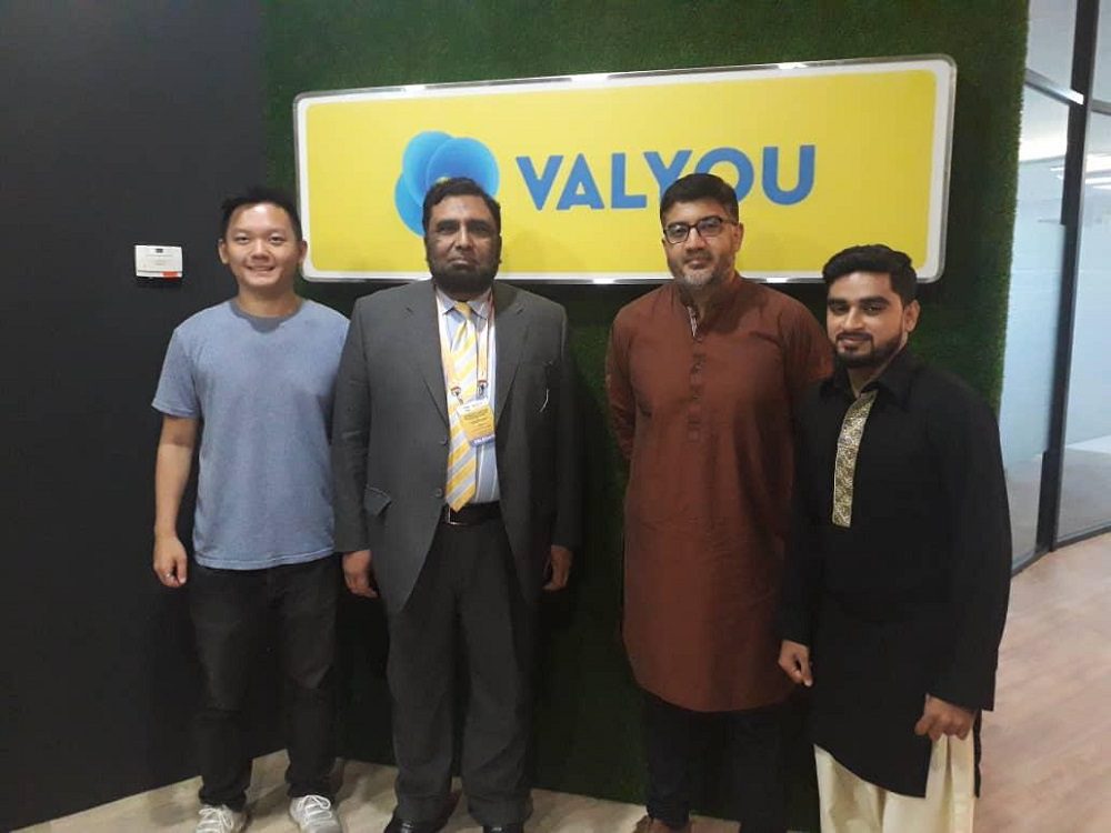 Pakistan’s Ministry of Science and Technology Official visits Valyou Office in Malaysia