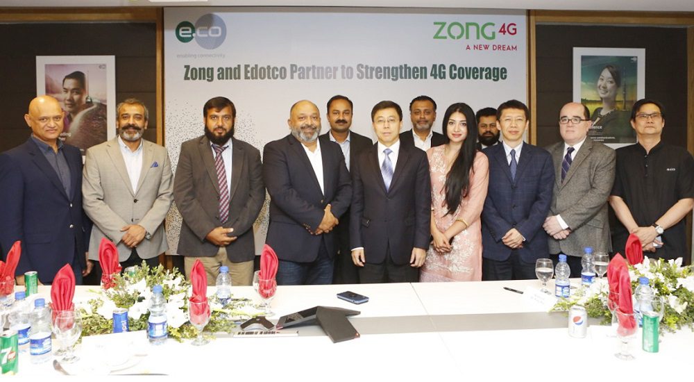 Edotco and Zong4G partner to strengthen 4G coverage in Pakistan