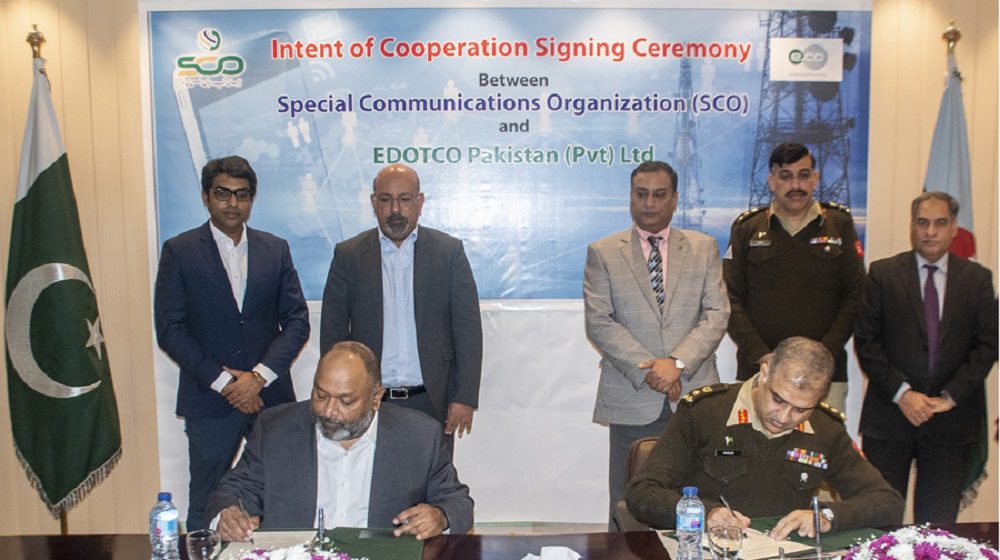 SCO and Edotco Intends Cooperating For Telecom Infrastructure Development in Aj&K and GB