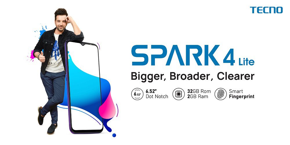 Tecno launches Spark 4 Lite