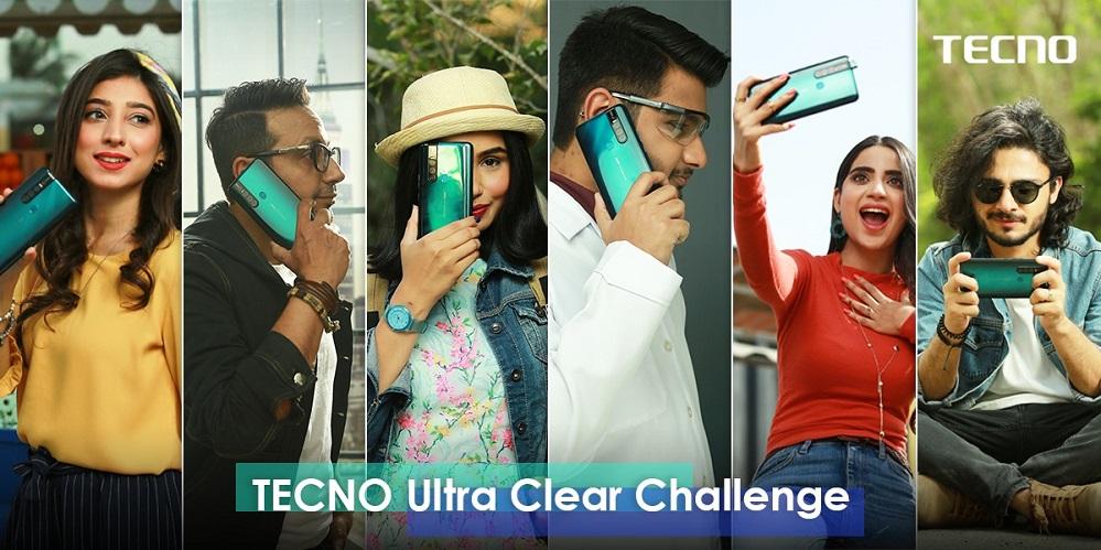 Tecno’s “Ultra-clear Challenge” with top-six KOL's