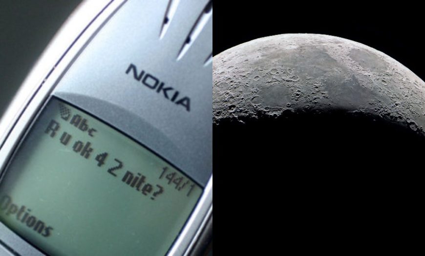 Nokia build First 4G network on Moon