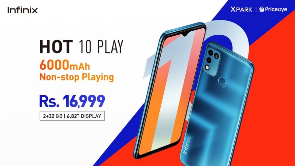 Pakistan’s # 1 smartphone brand Infinix unveils latest Hot 10 play at PKR 16,999