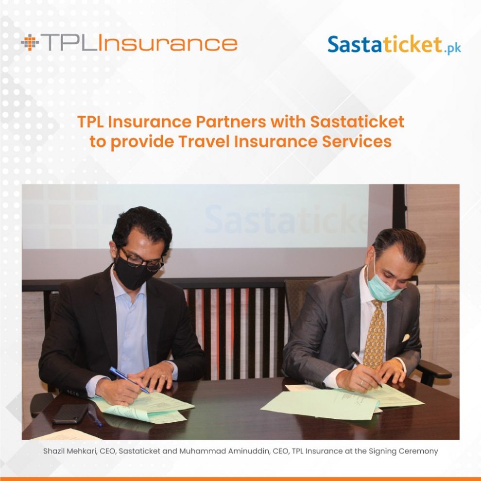 TPL Insurance Partners with Sastaticket to provide Travel Insurance Services