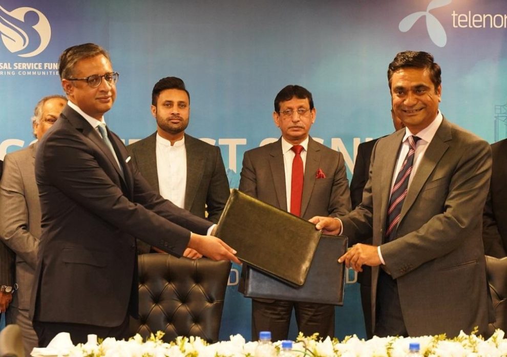 USF awards contract to Telenor Pakistan for providing hi-speed Broadband in Chitral, Upper Dir and Lower Dir districts