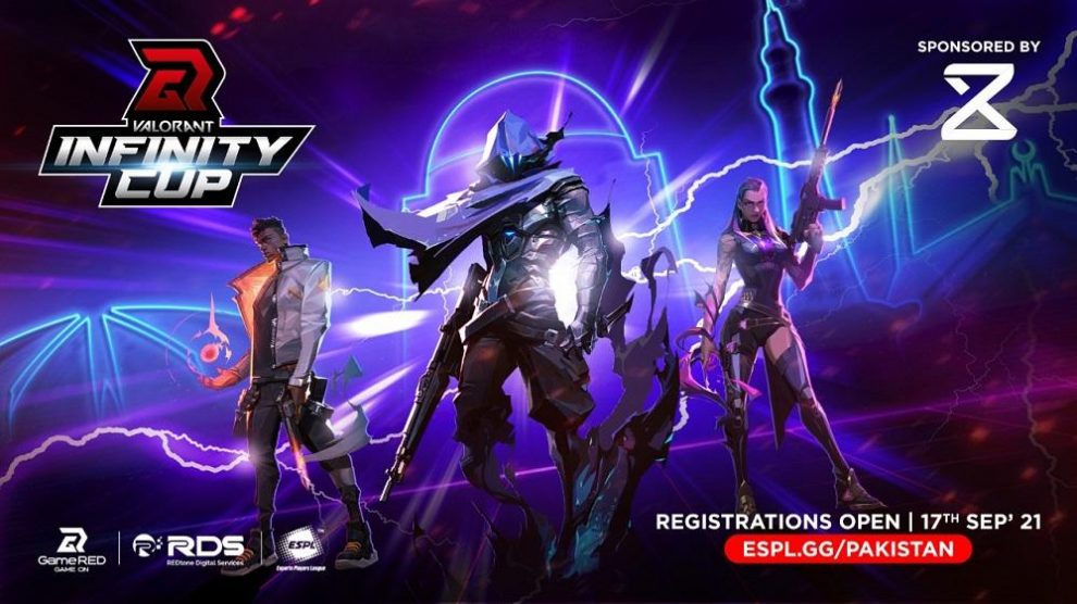 GameRED powered by REDtone Digital Services announces its Valorant Infinity Cup for players across Pakistan