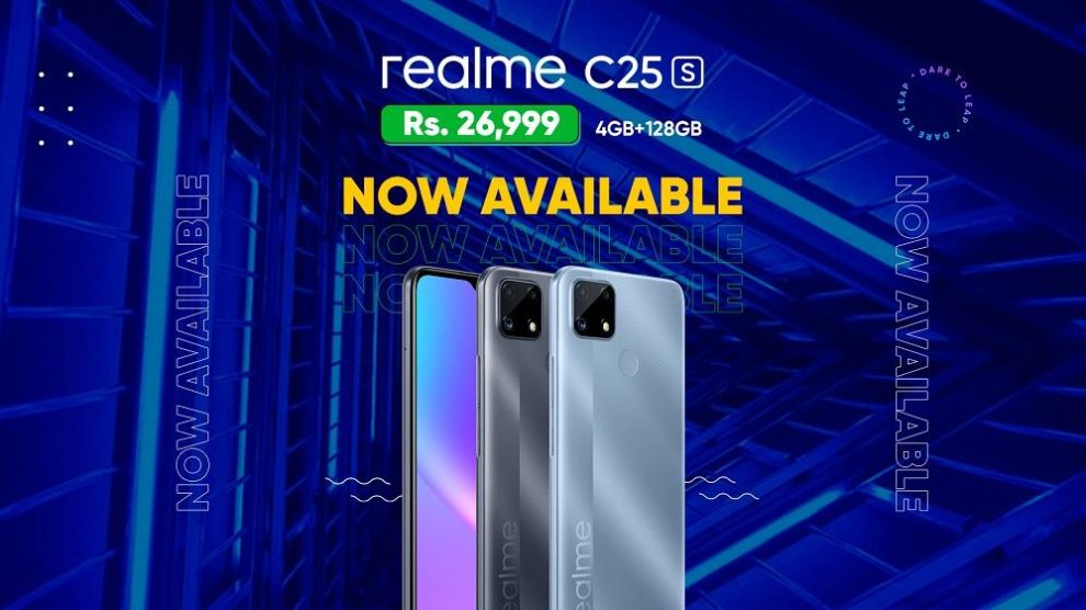 The Entry-level King realme C25s Now Available with 128GB Storage