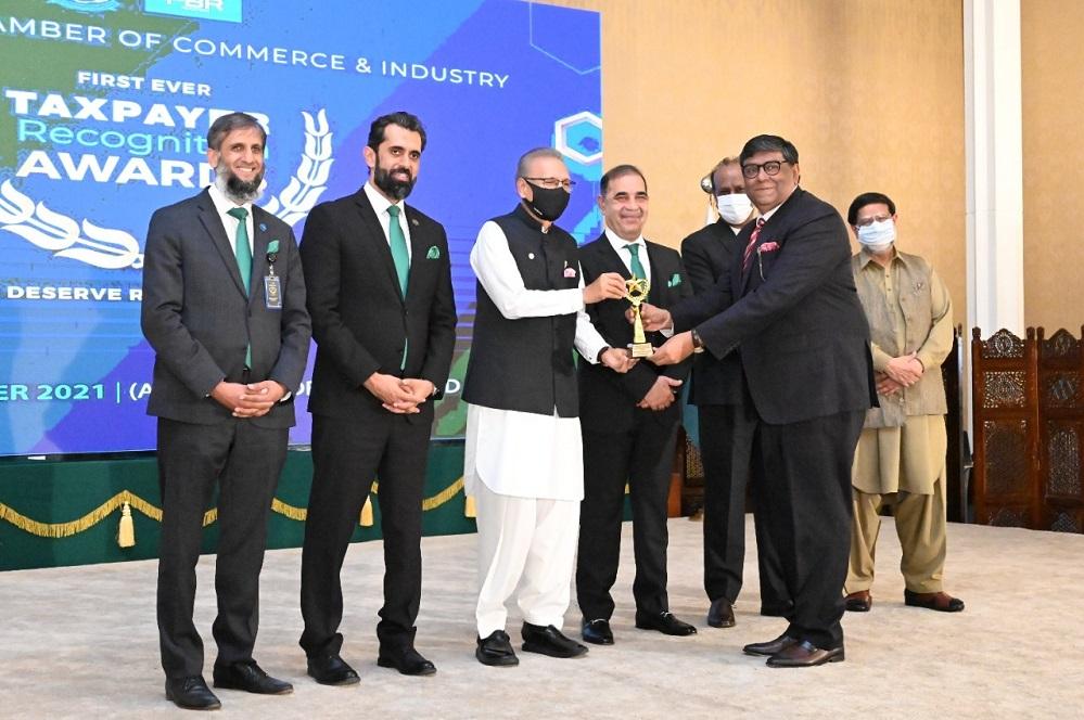 RCCI and FBR bestow Jazz with the Best Taxpaying Company Award