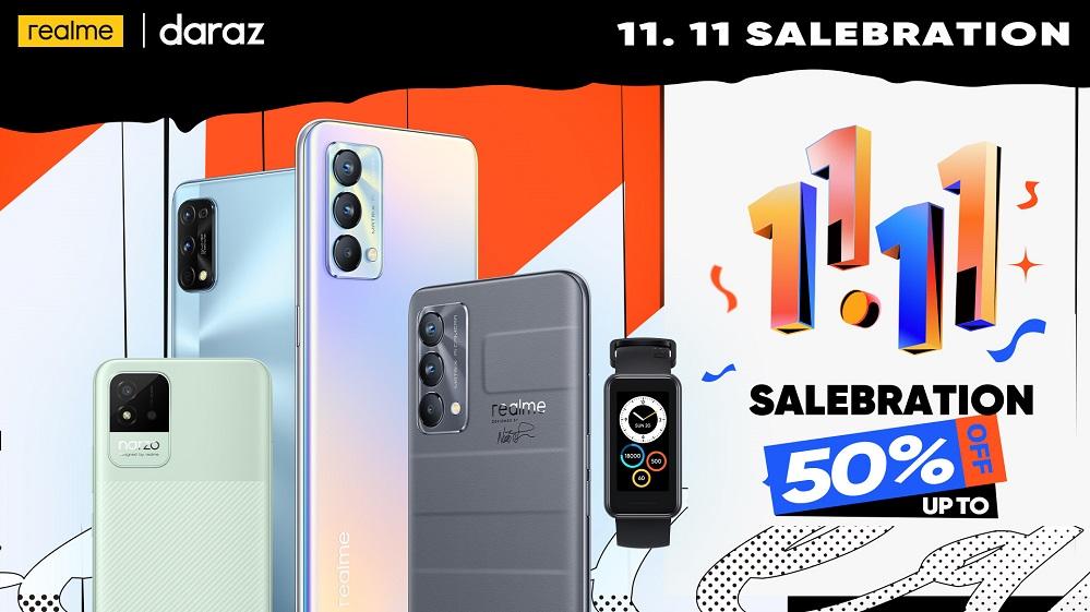 realme Brings its Biggest Sale of up to 50% Discounts & Crazy Giveaways on 11.11 Exclusively on Daraz