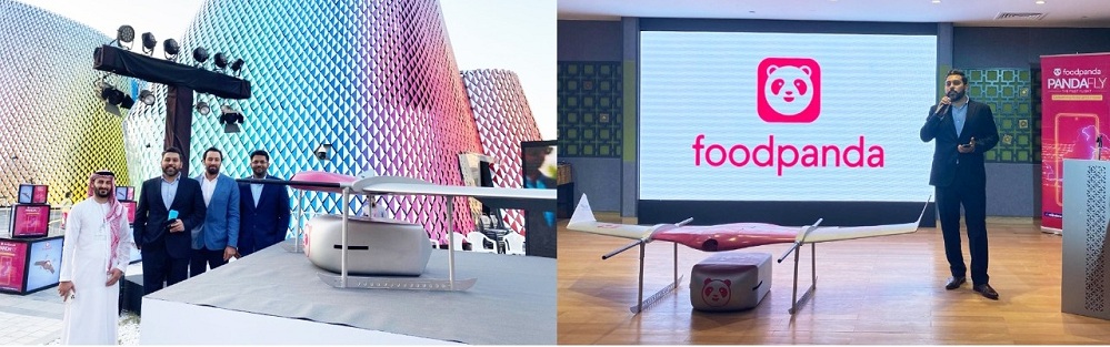 Foodpanda celebrates successful launch of Pandafly at Dubai Expo