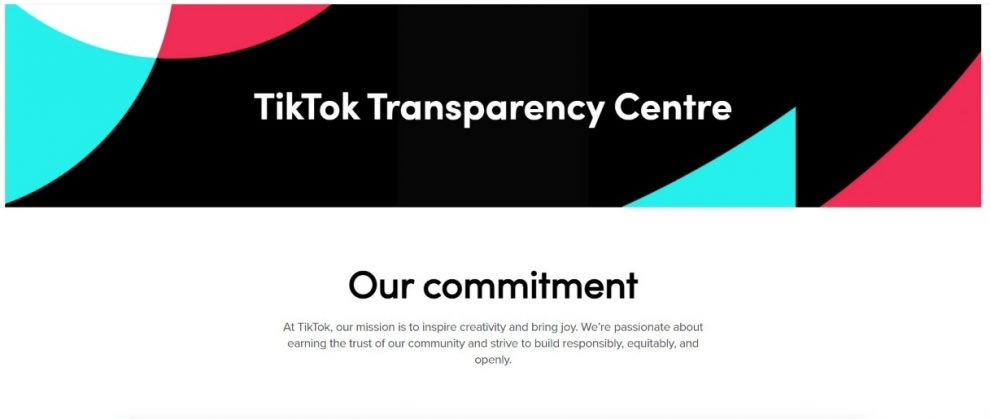 TikTok Launches Brand-New Transparency Center as a Hub