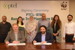 PTCL signed a MoU with WWF-Pakistan
