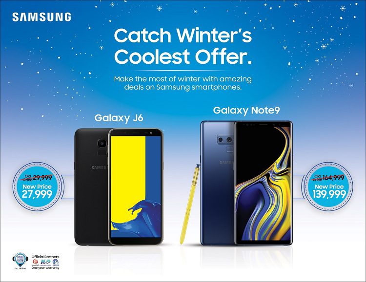 Samsung Pakistan Introduces Exclusive Winter Offer for its Galaxy Smartphones