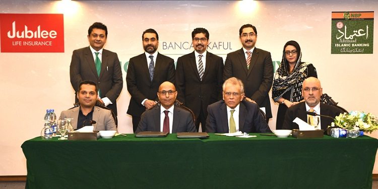 National Bank of Pakistan Aitemaad Islamic Banking Group signed Bancatakaful agreement with Jubilee Life Insurance company limited – Window Takaful Operations