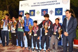 TPL sponsors the 58th Sindh Open Boys Swimming Championship