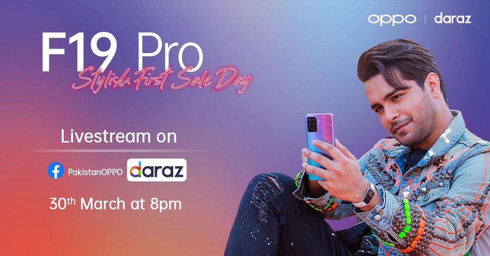 OPPO's F19 Pro Live Stream First Sale on Daraz is All Set Featuring Asim Azhar to Have Fun With Every Shoot