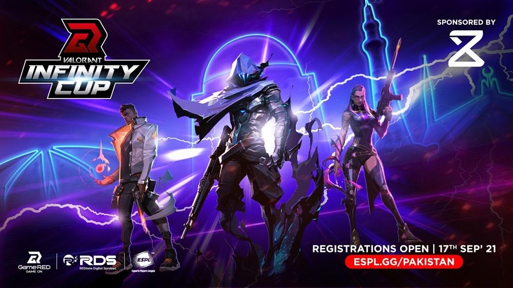 GameRED powered by REDtone Digital Services announces its Valorant Infinity Cup for players across Pakistan