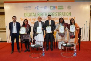 UNICEF and Telenor Pakistan hand over Digital Birth Registration system