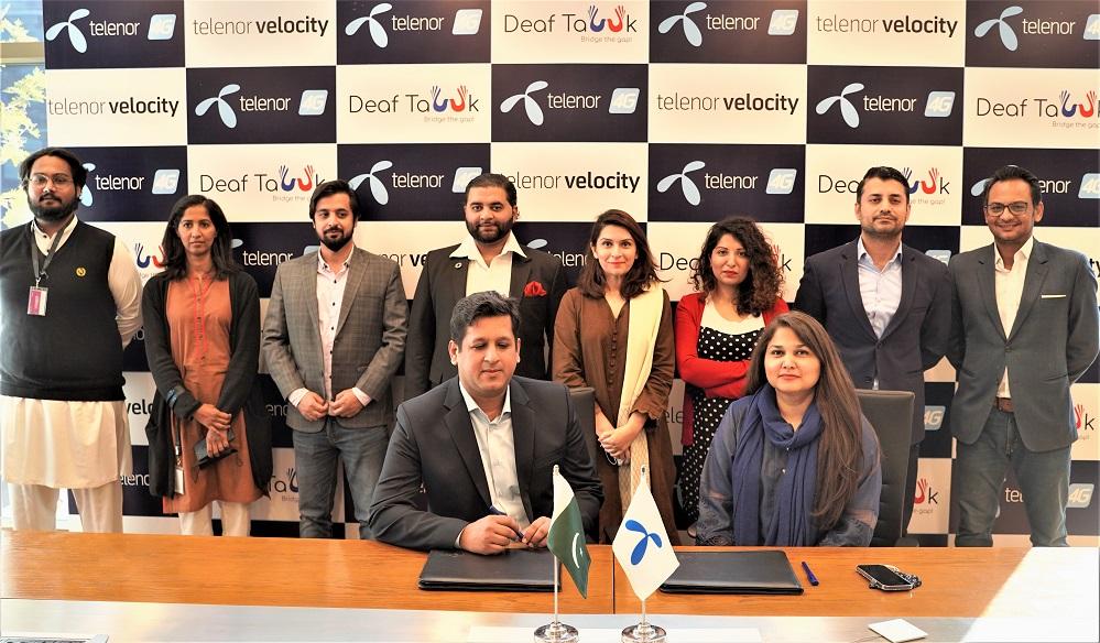 Telenor Velocity partners with Deaf tawk to integrate use of sign language