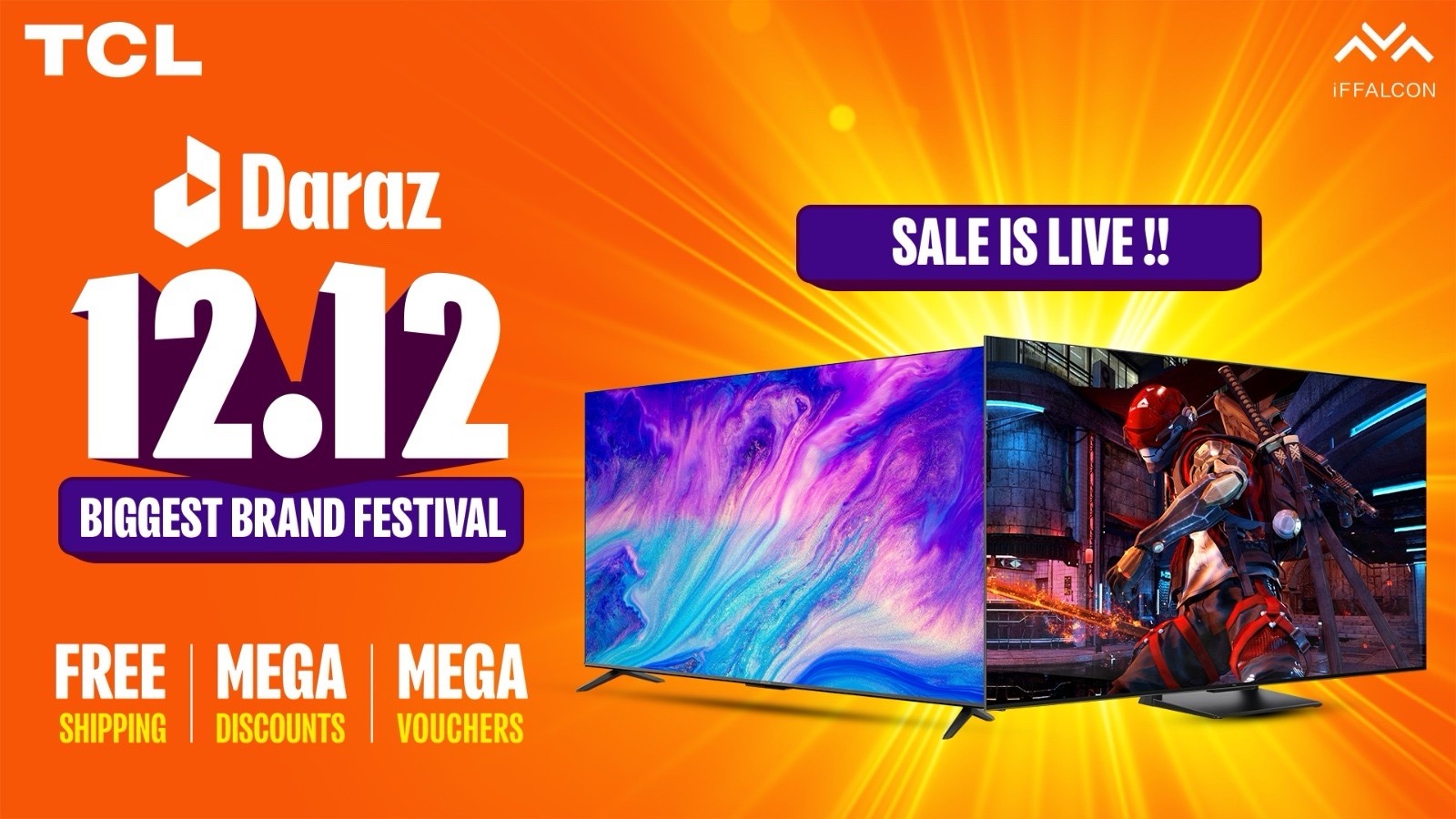 TCL Pakistan Announces Mega 12.12 Sale with Daraz