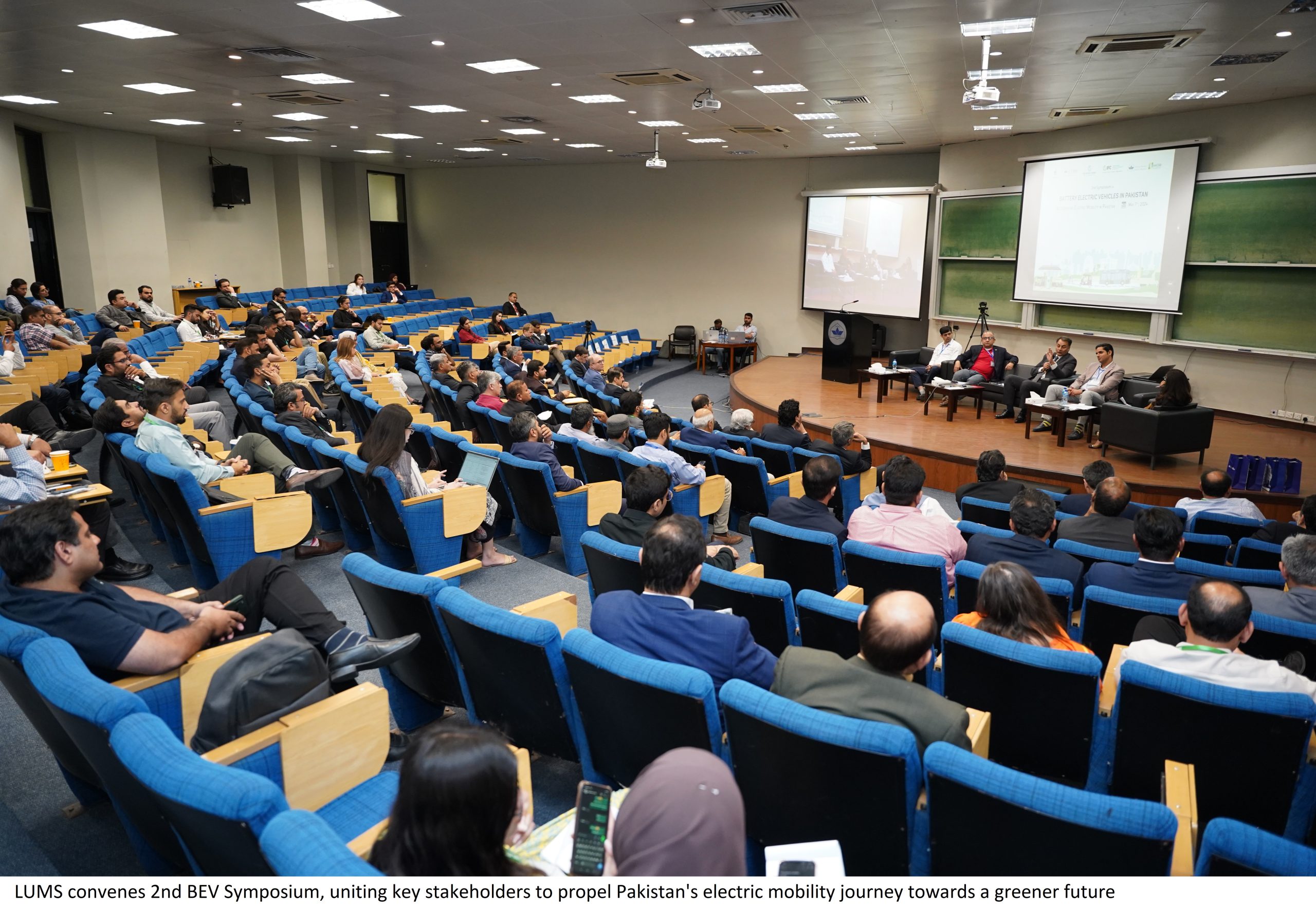 LUMS Hosts 2nd Symposium on Battery Electric Vehicles in Pakistan
