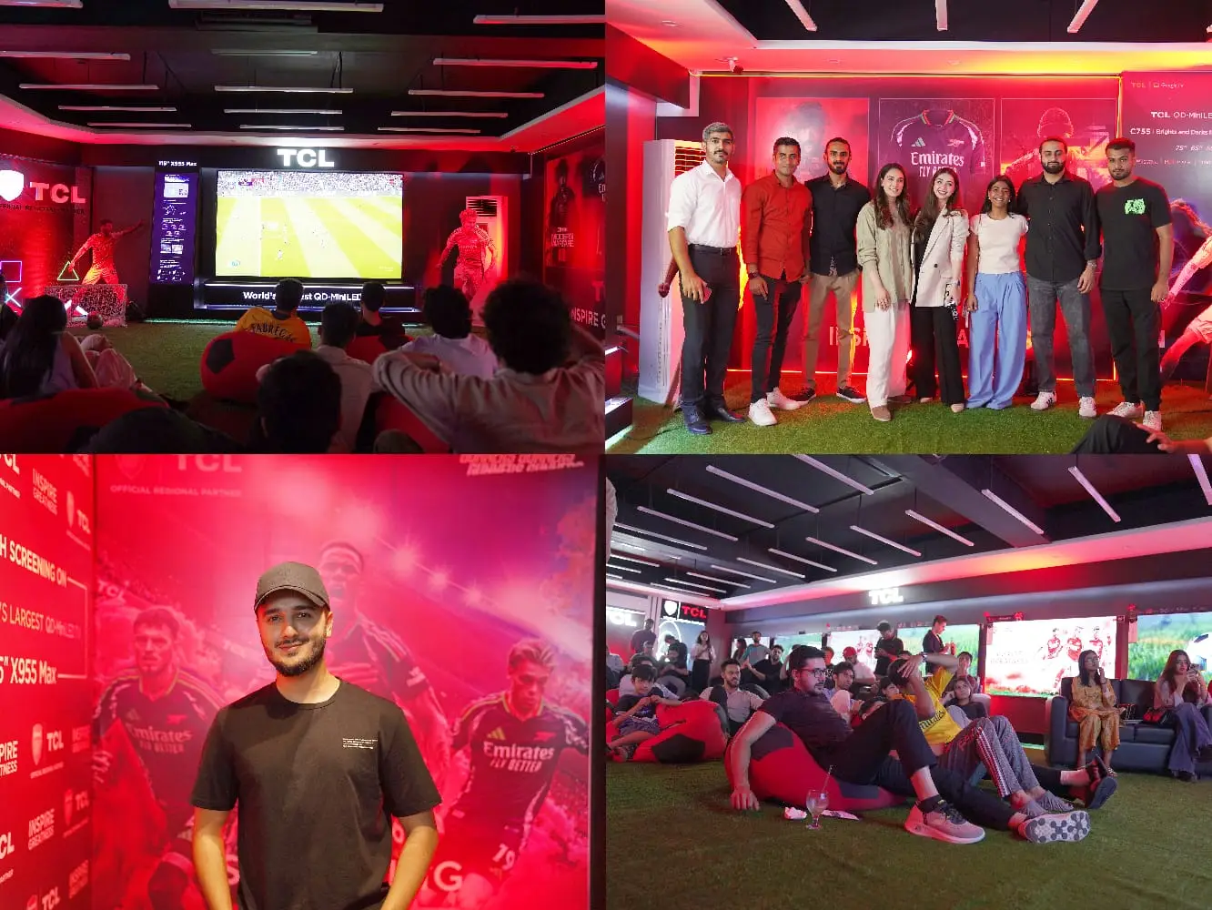 TCL Unveils World’s Largest QD Mini LED TV, Now Available in Pakistan at Exclusive Arsenal Match Watch Party
