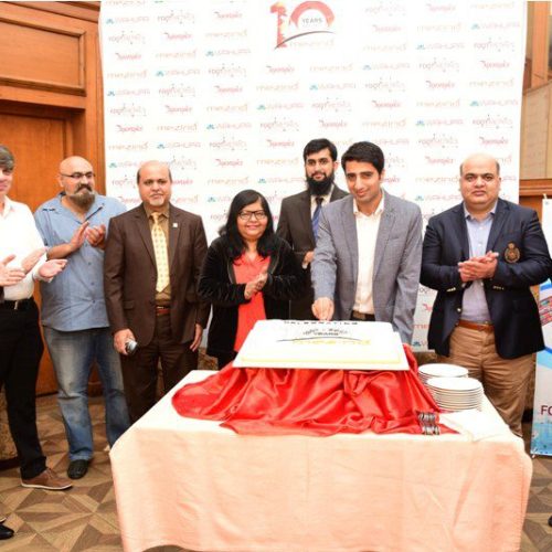 Mezino Technologies Celebrates its 10th Anniversary with IT Industry at Faletti’s Hotel Lahore
