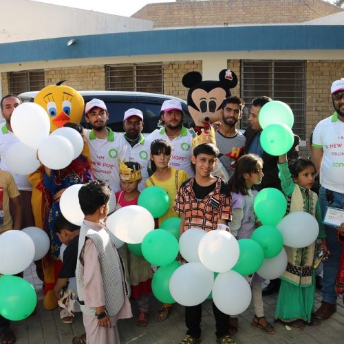 ZONG 4G New Hope Volunteers spend a day at SOS Children’s Village in Quetta
