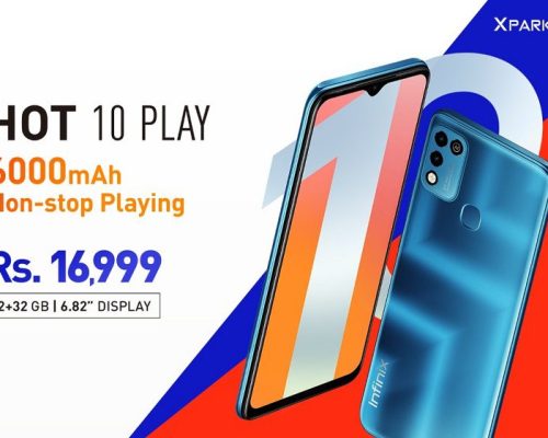 Pakistan’s # 1 smartphone brand Infinix unveils latest Hot 10 play at PKR 16,999 