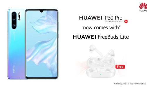 HUAWEI P30 Pro Now Comes with HUAWEI FreeBuds Lite for Free