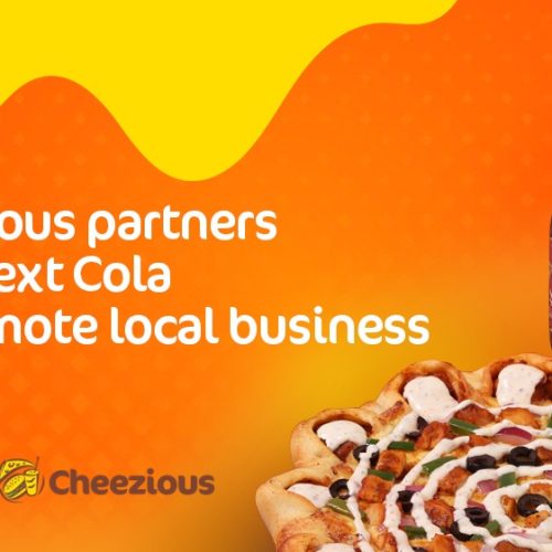 Cheezious Pakistan Teams Up with Cola Next to Empower Pakistani businesses