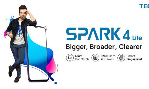 Tecno launches Spark 4 Lite 