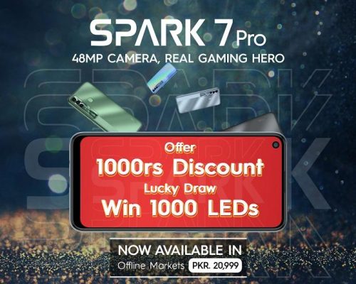 The Gaming King TECNO Spark 7 Pro now available in the Offline market