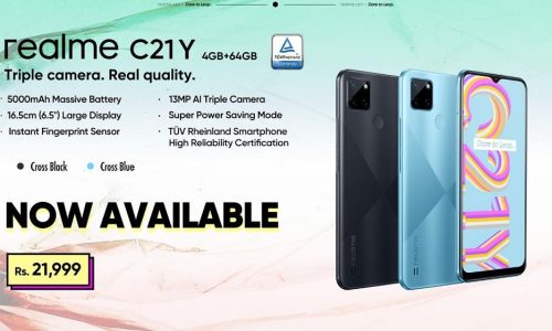 With a Power-packed Unisoc T610 Processor, realme C21Y Now Available in Pakistan