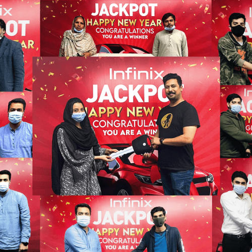 Infinix announces the winners of most fan followed Infinix Jackpot campaign 