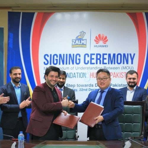 Huawei and Zalmi Foundation Signed Agreement to Develop Entrepreneurial Ecosystem for local Communities