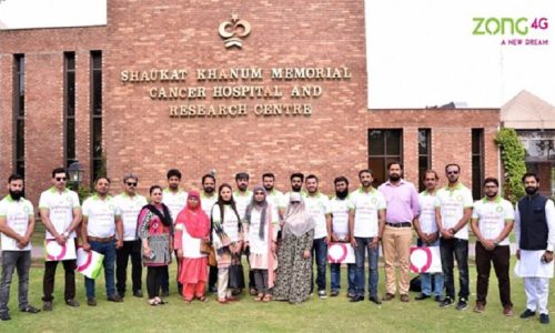 Zong 4G “A New Hope” Volunteers spread happiness at Shaukat Khanum Hospital