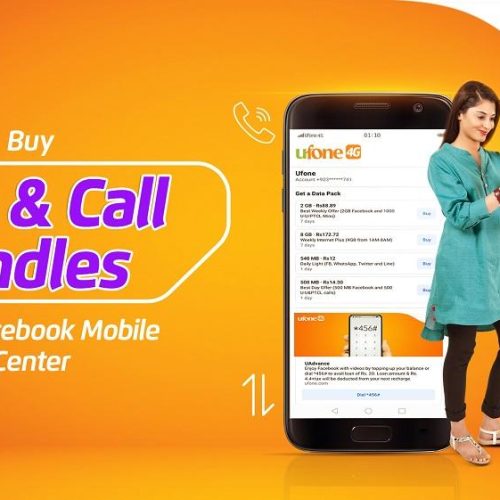 Ufone subscribers can now purchase call and data bundles within the Facebook app